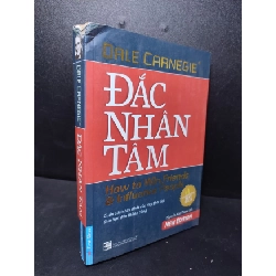 Đắc Nhân Tâm Dale Carnegie 2019 (khổ lớn) mới 80% ố, bẩn bìa, tróc gáy, nhăn gáy HCM2301 kỹ năng Rebooks.vn