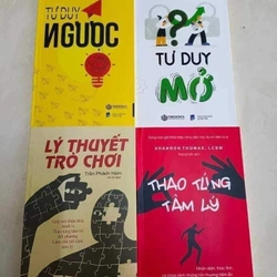 Combo 4 cuốn thao túng tâm lý