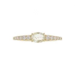 Nhẫn Opal Hiyalite K18YG 0.23CT - Hàng hiệu Chính hãng 852937