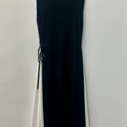 Đầm thun đen dáng xòe  1018691