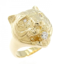 Nhẫn kim cương K18YG Tiger 0.10CT - Hàng hiệu chính hãng