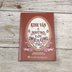 Sách Kinh văn& những lời khai thị