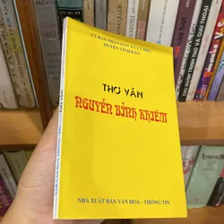 THƠ VĂN NGUYỄN BỈNH KHIÊM (XB 2009) 599876