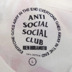 CLB XÃ HỘI CHỐNG XÃ HỘI ANTI SOCIAL SOCIAL CLUB REN HIRAMOTO ÁO THUN - Hàng hiệu Chính hãng 889384