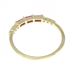 【Sản phẩm mới】Nhẫn ruby K18YG 0.25CT 673685