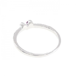 Nhẫn ruby hình trái tim K18WG 0.10CT 668942