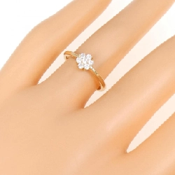 Nhẫn kim cương hoa K18YG 0.15CT - Hàng hiệu Authentic 856067