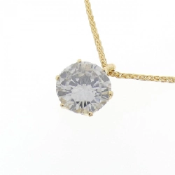 K18YG Solitaire Dây chuyền kim cương 1.151CT - Hàng hiệu Authentic 861584
