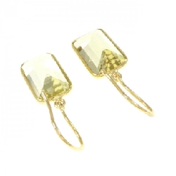 Bông tai Quarzt 18KYG - Hàng hiệu Chính hãng 876279