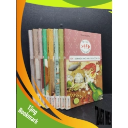 (TẶNG BOOKMARK) Bộ 8 cuốn Ẩm thực con dao hai lưỡi mới 70% ố vàng nặng 2015 RBK2405 Yun Wuxin SÁCH SỨC KHỎE - THỂ THAO