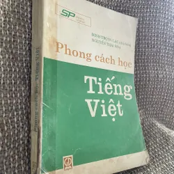 Phong cách học tiếng Việt ; 310 trang ; ĐINH TRỌNG LẠC (chủ biên) NGUYỄN THÁI HÒA 