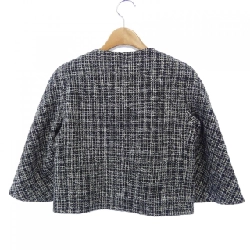 【Mã giảm giá】Áo khoác không cổ CHANEL 636640