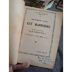Guy mannering - Editeur - 1946 mới 80% ố - ENGLISH BOOKS - HCM0111 629652