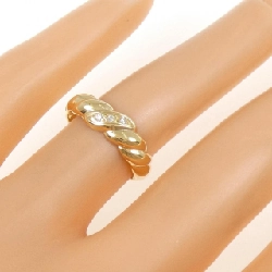 Nhẫn kim cương K18YG 0.02CT - Hàng hiệu Authentic 851990