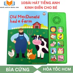 Sách nhạc tiếng anh super simple songs - Old Macdonald had a farm gồm 10 bài há