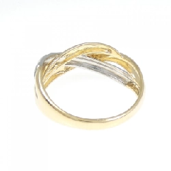 Nhẫn kim cương K18YG/PT900 667011