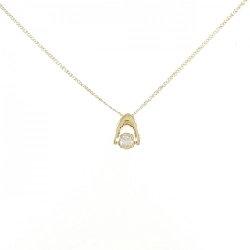 K18YG Dây chuyền kim cương 0.14CT - Hàng hiệu Chính hãng