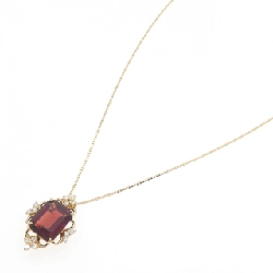 K18YG Garnet Necklace 3.37CT - Hàng hiệu Authentic 859648