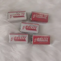 Thanh lý lô 5 pin 9V 6F22 Heavy Duty – pin tồn kho 971685