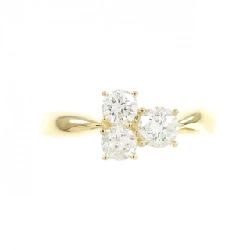 Nhẫn kim cương K18YG 0.53CT 671038