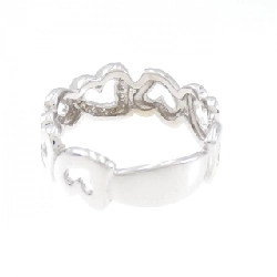 Nhẫn kim cương K14WG hình trái tim 669979