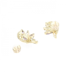 K18YG Bông tai đá màu - Hàng hiệu Authentic 871834