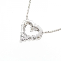 K18WG Dây chuyền kim cương hình trái tim 0.20CT - Hàng hiệu Chính hãng 861099