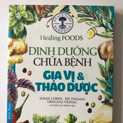 DINH DƯỠNG CHỮA BỆNH GIA VỊ & THẢO DƯỢC (SÁCH DỊCH) - 118 TRANG, NXB: 2020