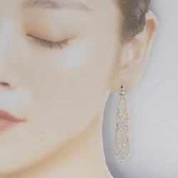 K18YG/K18WG Bông tai kim cương 0.30CT - Hàng hiệu Chính hãng 876849