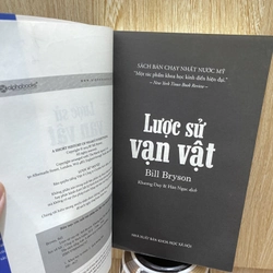 Lược Sử Vạn Vật* Bill Bryson* Sách Khoa học hiện đại bán chạy nhất Nước Mỹ* TẶNG QUÀ 0Đ 313080