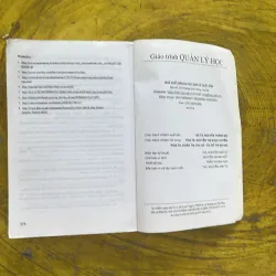 GIÁO TRÌNH QUẢN LÝ HỌC - nhóm tác giả  1032066
