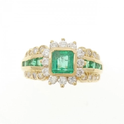 Nhẫn Emerald K18YG 0.95CT - Hàng hiệu Chính hãng 847475