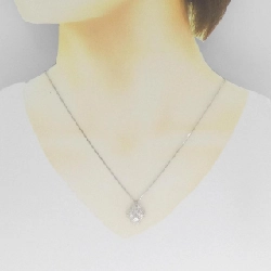 K18WG/PT850 Dây chuyền kim cương 1.234CT - Hàng hiệu Chính hãng 862258