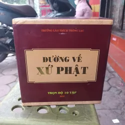 Bộ Đường Về Xứ Phật 10 tập kèm box - Trưởng Lão Thích Thông Lạc 800424