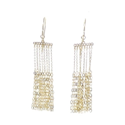 K18YG Bông tai - Hàng hiệu Authentic