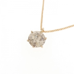 K18PG Solitaire Dây chuyền kim cương 0.40CT - Hàng hiệu Chính hãng 856539