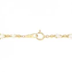 K18YG Vòng cổ thủy tinh - Hàng hiệu Chính hãng 861317