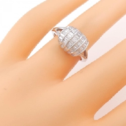 Nhẫn kim cương K18WG 671714