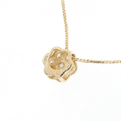 K18YG Hoa Kim Cương Dây Chuyền 0.15CT - Hàng hiệu Chính hãng 858169