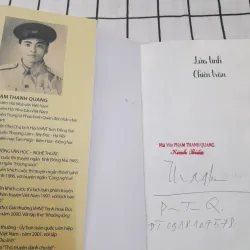 Nhà văn Trung tá Phạm Thanh Quang- LỬA TÌNH CHIẾN TRẬN. Nxb Hội Nhà Văn 2021 590488