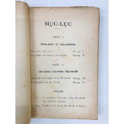 Xây dựng tác phẩm tiểu thuyết - Nguyễn Văn Trung 127678