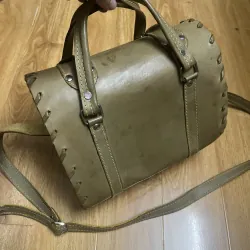 Túi nữ phom hộp 24x22x12 da mộc 2hand 996730