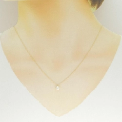 K18YG Dây chuyền kim cương 0.307CT G I1 VG - Hàng hiệu Chính hãng 871824