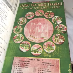 Pháp văn thực hành và bổ túc ( trọn bộ 1 2 3 4) - Nguyễn Văn Hạnh in năm 1950 990685