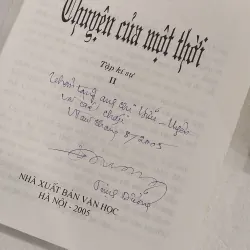 (Chữ ký tác giả) Chuyện của một thời (2 cuốn) - Trịnh Dưỡng 747953