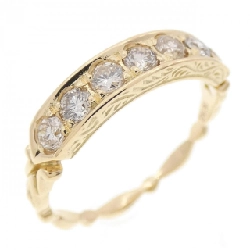 Nhẫn kim cương K18YG 0.50CT