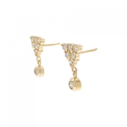 K18YG Bông tai kim cương 0.46CT - Hàng hiệu Chính hãng 868355