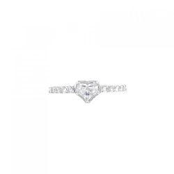 Nhẫn kim cương hình trái tim PT900 0.350CT 672376