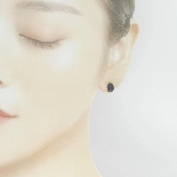 K18YG Labradorite Bông tai - Hàng hiệu Chính hãng 876691