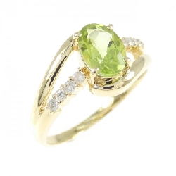 Nhẫn Peridot K18YG - Hàng hiệu Authentic